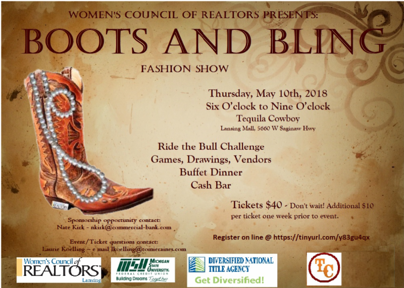 Boots and Bling Fashion Show